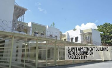 Good Investment 6 Units Apartment for SALE in Angeles City Near University