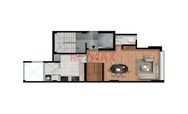 Departamento Dúplex 202 – Privacidad, Amplitud Y Vida En Dos Niveles