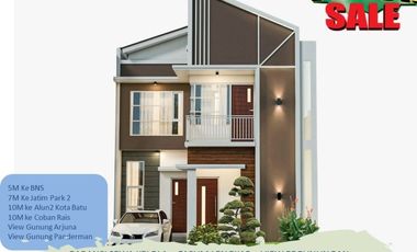 3KT Rumah Malang Batu Tipe 57 View Gunung Arjuna