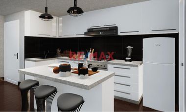 Flat  De 01 Dormitorio Con Doble Estacionamiento En Pre Venta