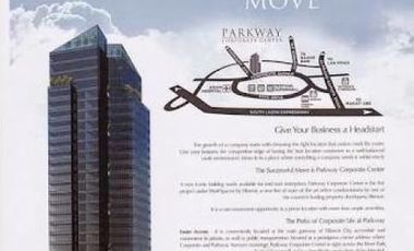 For sale 170++sqm office space in Filinvest City Alabang Parkway Corporate Center
