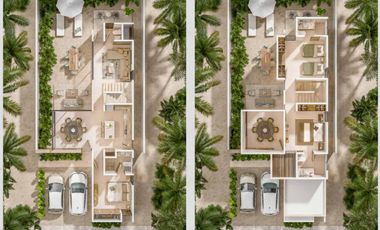 Casa Mod. Bambu en Puerto Palmeras, Chelem