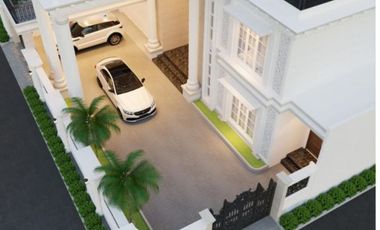 DI JUAL RUMAH DENGAN TYPE 600 DI LENGKAPI INTERIOR +KOLAM RENANG DI KOMP PEMDA