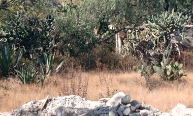 Terreno en venta en el Barrio Conejos, Municipio de Atotonilco, Hidalgo