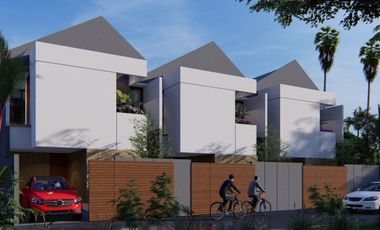 Rumah Townhouse Murah 2 Lantai Denpasar Free Pajak + Cashback
