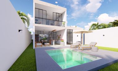 Casa en Venta en Conkal, dentro de Privada, Mérida, Yucatán