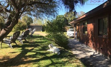Casa en parcela en venta 2D/2B parque sector rural Melipilla