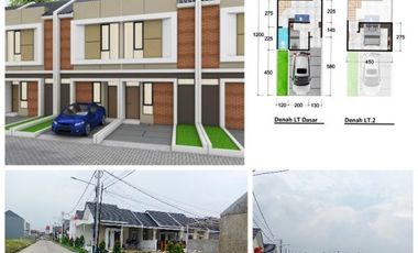 Rumah 2Lantai Model Terbaru di CIWASTRA Bandung dekat Summarecon dekat kereta Cepat Bandung- Jakarta