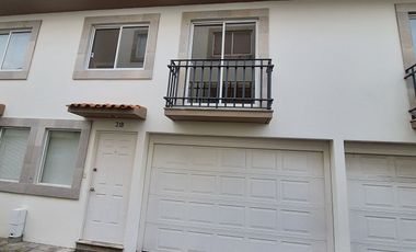 VENTA ó RENTA CASA EN CONDOMINIO A 5 MINUTOS DE CENTRO COMERCIAL SANTA FE Y HOSPITAL ABC