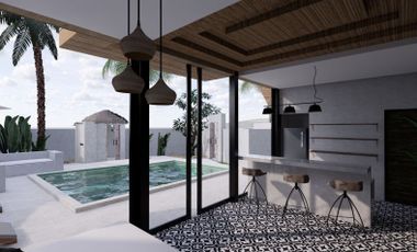 Beautiful new development fully furnished villa in Pererenan Badung Bali