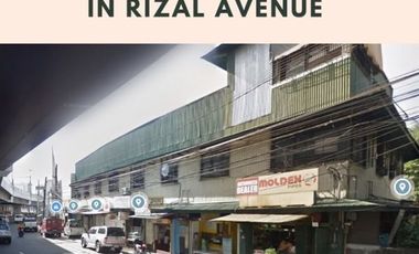Mixed-used building along Rizal avenue with 200,000 income per month. Fully occupied!
