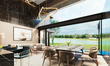 Casa en Country Club de 5 recamaras con vista al lago