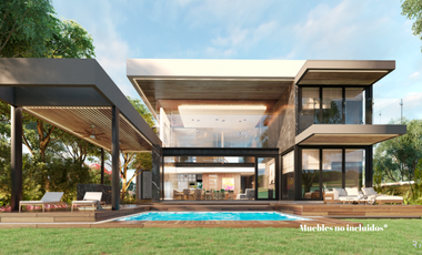 Casa en Country Club de 5 recamaras con vista al lago