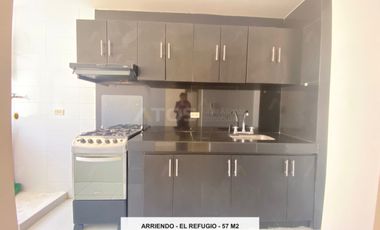 apartamento en arriendo en el refugio. Cod A6135