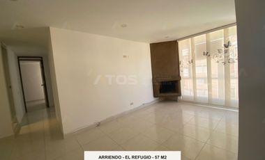 apartamento en arriendo en el refugio. Cod A6135