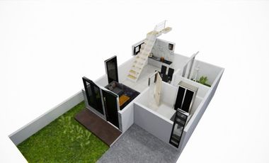 RUMAH 2 LANTAI 8X10 DEKAT PUSKESMAS KEBAKKRAMAT DISKON 100 JUTA