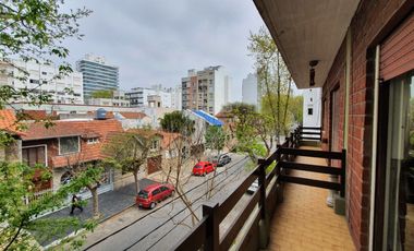 Alquiler Temporada 2023- Monoambiente con balcón a la calle y cochera Zona La Perla