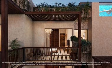 Departamento con terraza amplia de 35 m2, area de yoga, area de asadores, 2 albe