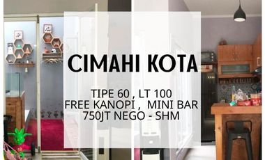 Rumah kota Cimahi , STRATEGIS dengan bonus minibar di CIMAHI Bandung