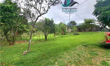 VENDO CASA EN LOTE DE 1100M2 PALMIRA ARRIBA