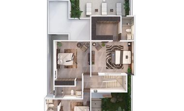 Casa en Venta en Mérida, Privada Capri, Cholul (Mod. 237)