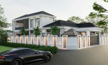 HUNIAN EXCLUSIVE DI KOTA PEKANBARU FULL INTERIOR DAN KOLAM RENANG
