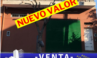 VENTA - 1 GALPON MAS 2 DEPARTAMENTOS - CON RENTA - POSIBLE FINANCIACION