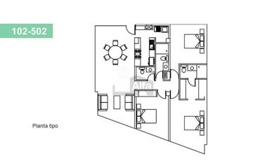 Departamento en Venta en San José del Puente, Puebla, Pue.