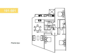 Departamento en Venta en San José del Puente, Puebla, Pue.
