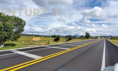 Venta Terreno  para proyecto a gasolinera a 11 kilómetros de Libres, Puebla