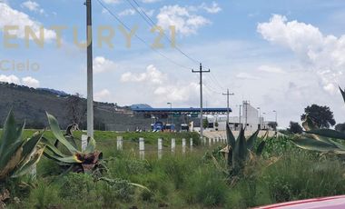 Venta Terreno  para proyecto a gasolinera a 11 kilómetros de Libres, Puebla