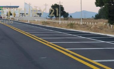 Venta Terreno  para proyecto a gasolinera a 11 kilómetros de Libres, Puebla