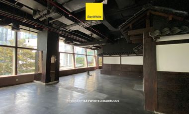 Premium Japanese Restaurant Space for Lease - CBD Mega Kuningan, Bare Unit with Built-in Japanese Interior