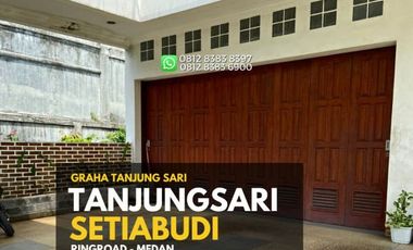 Rumah mewah halaman luas Graha Tanjungsari Setiabudi Medan