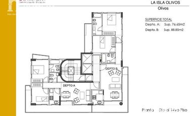 Departamento -  Olivos  3 ambientes