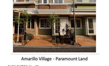 Cluster Amarillo Village Rumah Elegan Ready Stock @Paramount Land Tangerang