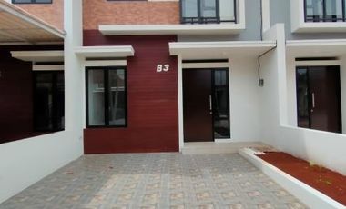 Rumah cluster baru 2 lantai murah dekat Cibubur di Ciangsana Bogor