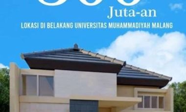 Modern Tegalgondo Kampus UMM 300 Jutaan Malang
