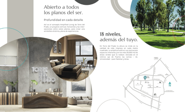 Departamento en Venta Torre del Prado en Coto Puerta las Lomas, Zapopan. Andares