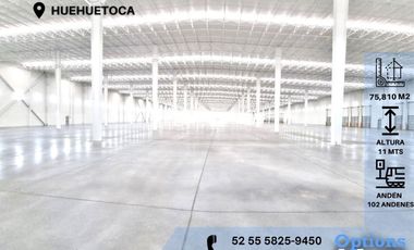 Industrial property in Huehuetoca for rent