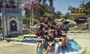 BEACH TRIPLE HOUSE LEFT SEASHORE TINGKO WHITE BEACH, ALCOY CEBU PHILIPPINES, RENT/SALE