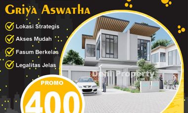 Rumah murah minimalis di Griya Aswattha Beji