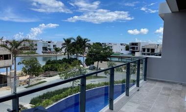 RENTA o VENTA  DEPARTAMENTO AMUEBLADO 3 RECAMARAS ALLURE PUERTO CANCUN