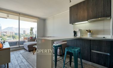 Moderno departamento 2D 2B ideal para inversionistas c/arrendatario, vista despejada NORTE