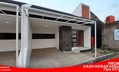 Rumah Siap Huni di gedebage Bandung dkt Kiaracondong Cash 650jt