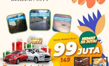 NEW LAUNCHING! BERLIAN CITY, Tanah Murah di Proyek Baru Berlian City Miliki Sekarang!