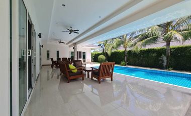 Luxury 4-Bedroom Pool Villa in Hua Hin at Palm Villas