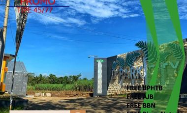 Rumah Dijual di Malang Tipe 45/77 Free Biaya Dekat Kampus