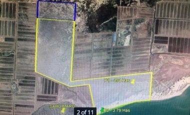 Terreno Industrial en Venta 454 Hectáreas, Playa Sahuimaro, Sonora, México.