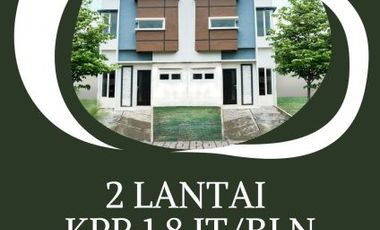 Tipe 31/63 2 Lantai Rumah 5 Menit ke UNIKAMA Bisa KPR 2KT